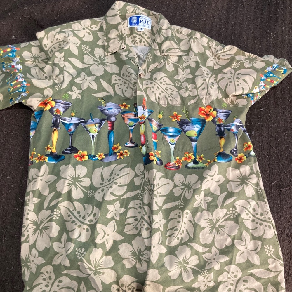 RJC Hawaiian shirt men’s Medium
